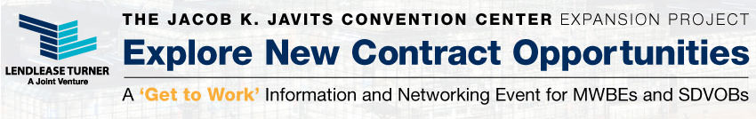CACCI Partner Event - NYS Jacob K. Javits Convention Center Expansion Project